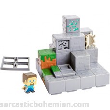 Minecraft Mini Figure Mining Mountain Environment Set B01IKOX94G